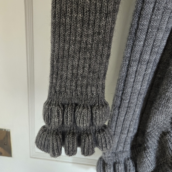 Elisabetta Collection Sweater sz Lg Gray - Picture 3 of 5